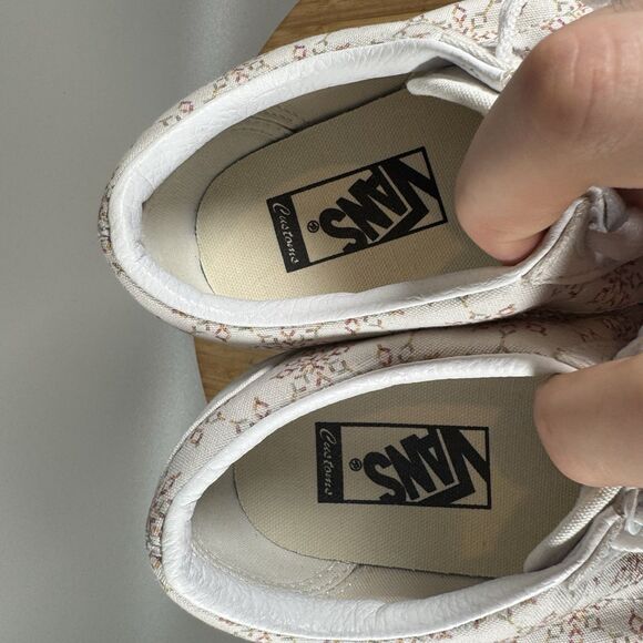 Vans Off The Wall Classic Old Skool Casual Shoes White Women's 7.5 - Picture 7 of 8